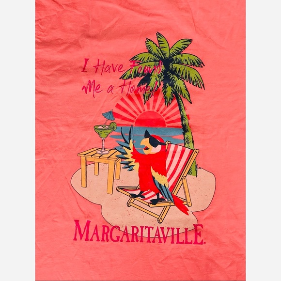 NWT Jimmy Buffett Margaritaville peach amber Shirt size Medium *L25 - Picture 6 of 6